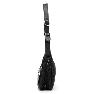Black Trotter Monogram Shoulder Bag