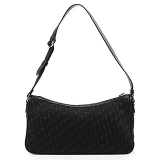 Black Trotter Monogram Shoulder Bag