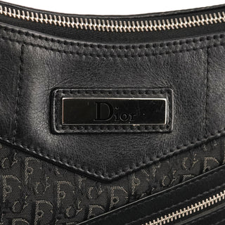 Black Trotter Monogram Shoulder Bag