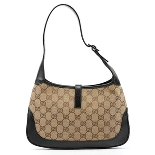 001 3766 Beige Brown GG Jackie Shoulder Bag