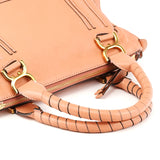 Soft Pink Leather Marcie Shoulder Bag