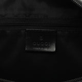 000 0531 Black Leather Bamboo Shoulder Bag