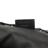 000 0531 Black Leather Bamboo Shoulder Bag