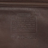 4133 Brown Leather Belt Tote Bag