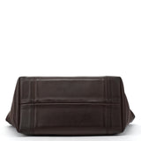 4133 Brown Leather Belt Tote Bag