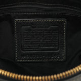 11042 Sac porté épaule Turnlock en cuir noir