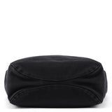 95374 Black Canvas Drawstring Tote Bag