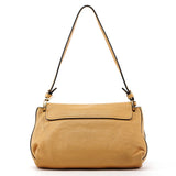 Beige Leather Elsie 2-Way Shoulder Bag