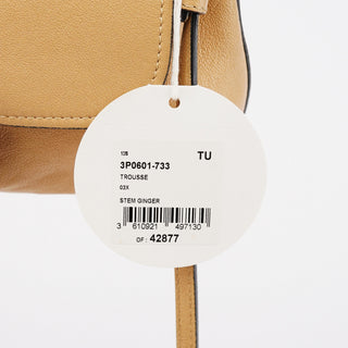 Beige Leather Elsie 2-Way Shoulder Bag