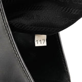 1998 Black Vitello Leather Shoulder Bag