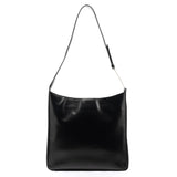 1998 Black Vitello Leather Shoulder Bag