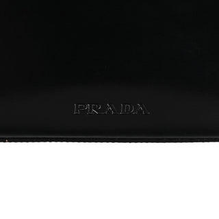 1998 Black Vitello Leather Shoulder Bag