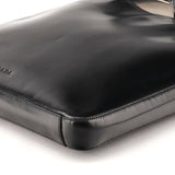 1998 Black Vitello Leather Shoulder Bag
