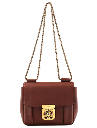 Brown Leather Elsie Shoulder Bag