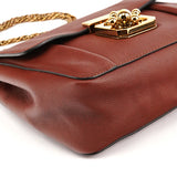 Brown Leather Elsie Shoulder Bag