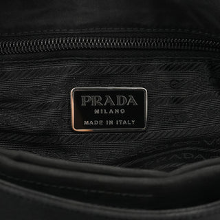 1998 Black Tessuto Metallo Shoulder Bag