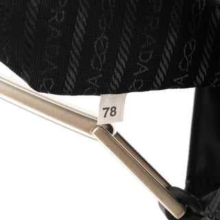 1998 Black Tessuto Metallo Shoulder Bag
