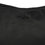 1996 Black Tessuto Nylon Chain Shoulder Bag
