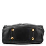 Black Leather Classic Q Baby Groovee 2-Way Bag