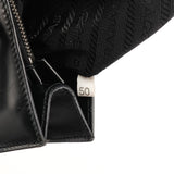 1995 Black Spazzolato Sport Tote Bag