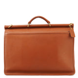 5266 Tan Leather Beekman 2-Way Briefcase Bag