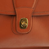 5266 Tan Leather Beekman 2-Way Briefcase Bag