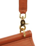 5266 Tan Leather Beekman 2-Way Briefcase Bag