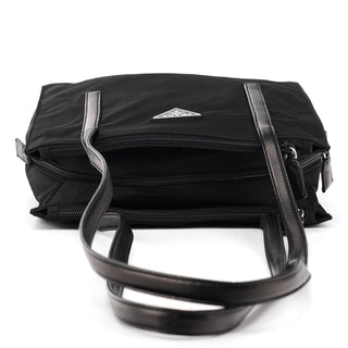 1995 Black Tessuto Nappa Tote Bag