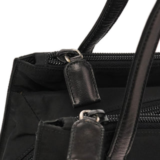 1995 Black Tessuto Nappa Tote Bag