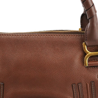 Brown Leather Marcie 2-Way Bag