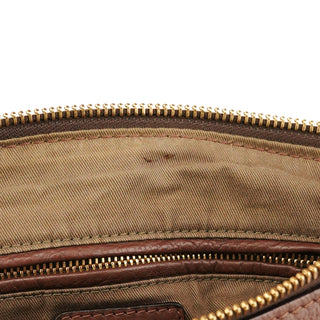 Brown Leather Marcie 2-Way Bag