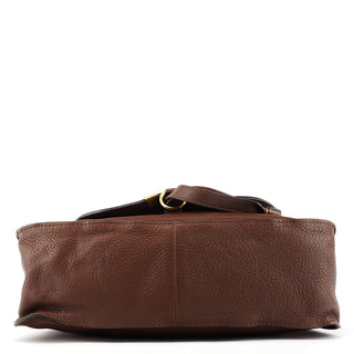 Brown Leather Marcie 2-Way Bag