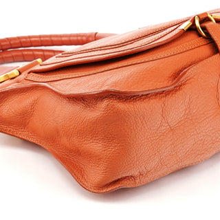 Light Brown Leather Marcie Shoulder Bag