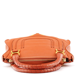 Light Brown Leather Marcie Shoulder Bag