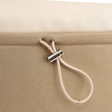 1999 Beige Vitello Leather Flap Crossbody Bag