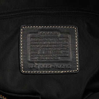 10212 Black Pebbled Leather Hamptons Tote Bag