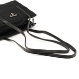 1995 Black Tessuto Nappa Nylon Tote Bag