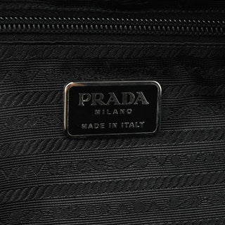 1995 Black Tessuto Nappa Nylon Tote Bag