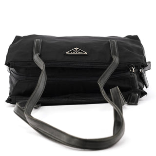 1995 Black Tessuto Nappa Nylon Tote Bag