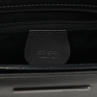 001 1434 Anthracite Leather Square 2-Way Tote Bag
