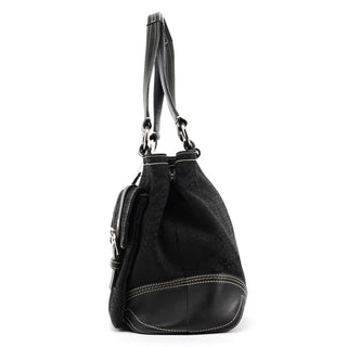6427 Black Signature Soho Tote Bag