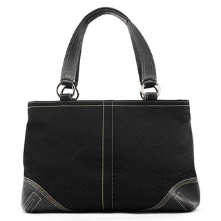 6427 Black Signature Soho Tote Bag