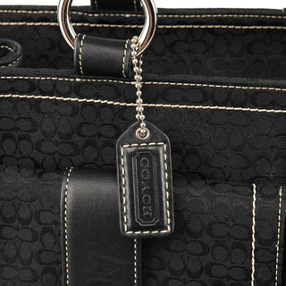 6427 Black Signature Soho Tote Bag