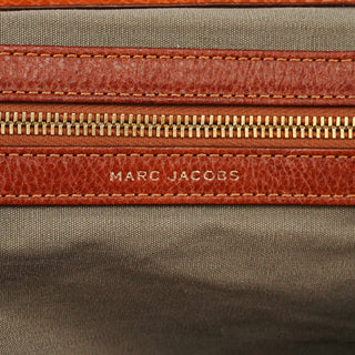 Tan Snake Embossed Quilted Leather Tote Bag
