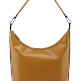 001 3814 Tan Leather Hobo Shoulder Bag