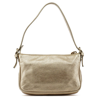 Metallic Leather Blake Shoulder Bag