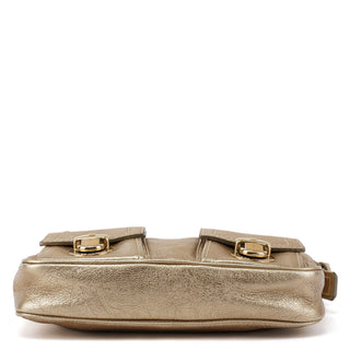 Metallic Leather Blake Shoulder Bag