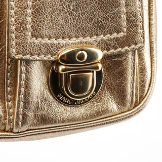 Metallic Leather Blake Shoulder Bag