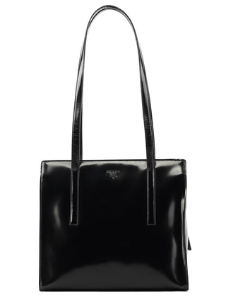 1995 Black Spazzolato Sport Tote Bag