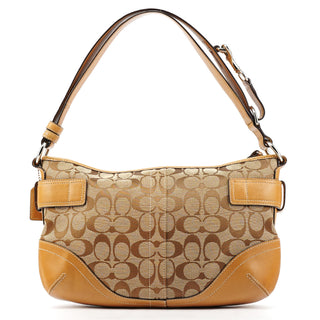 7077 Beige Tan Signature Soho 2-Way Bag